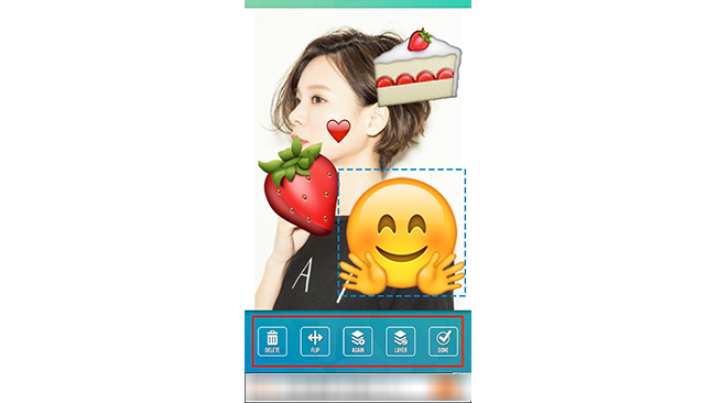 Insta Emoji Photo Editorを使ってかわいい絵文字スタンプを写真につけて遊ぼう Frigater